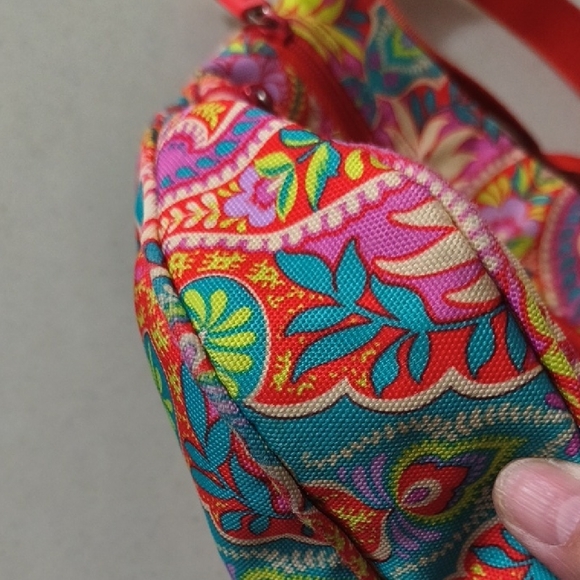 Vera Bradley Vibrant Paisley Crossbody Bag - Picture 9 of 10